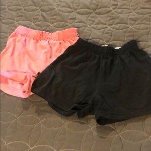 2 pairs of Soffe shorts